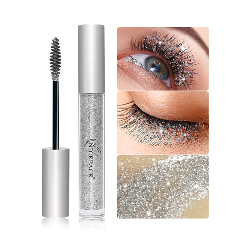 NICEFACE Diamond Shimmer Mascara - Silver Glitter Lash Mascara | Cellence Beauty