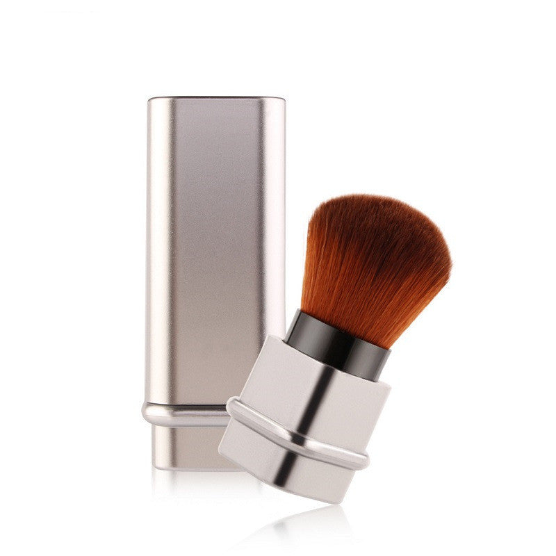 Portable Makeup Brush  Gold & Silver  Professional Finish