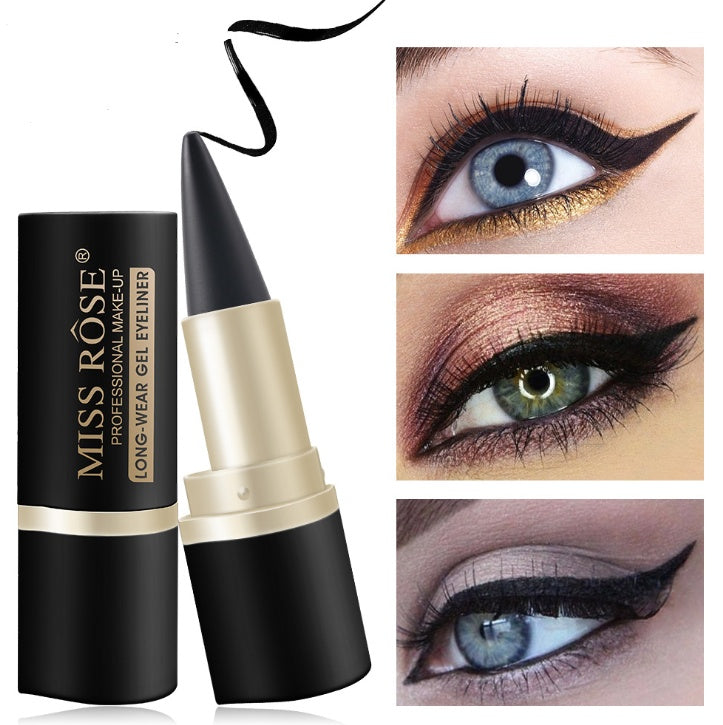 Céllence Waterproof Precision Eyeliner  Liquid Pen & Gel  Long-Lasting Matte Black