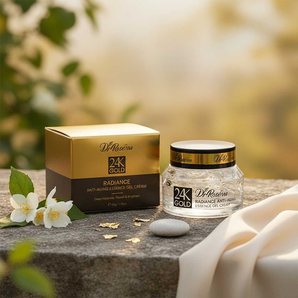 Céllence DR 24K Gold Anti-Ageing Serum Gel Cream – 50g | Deep Hydration & Radiance