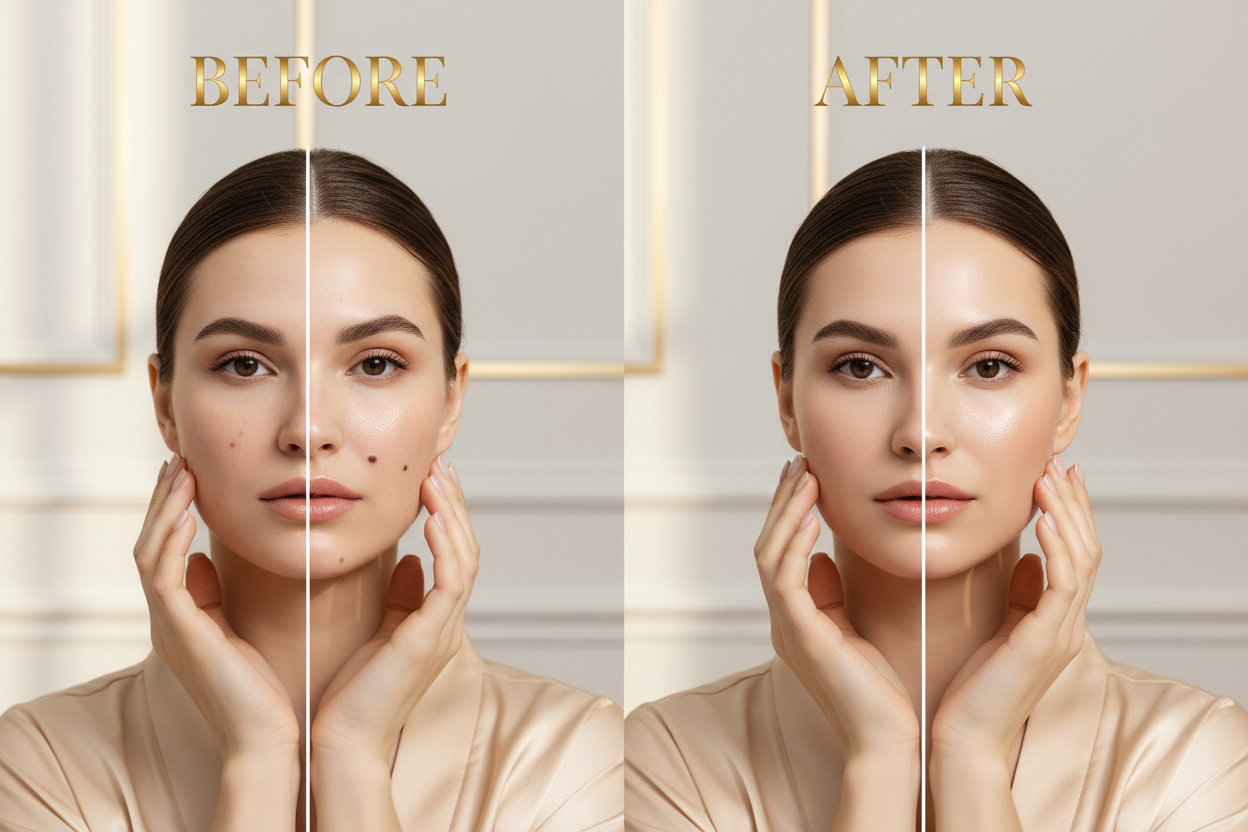 Before & After - Același model