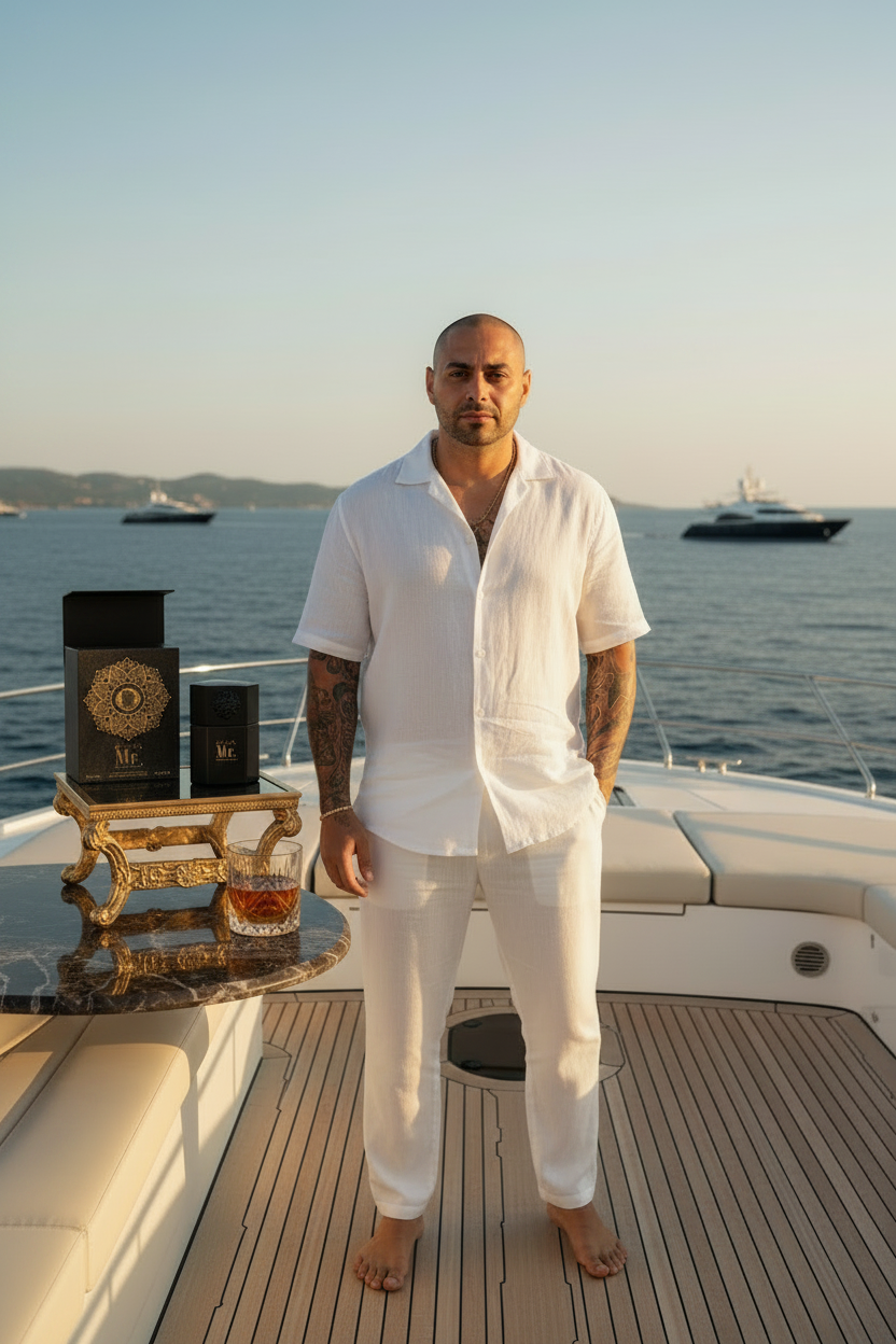 Black Mr. Yacht Hands Free