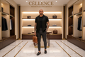 Céllence Men's — Magazin Luxury + Pantaloni Plaid + Geantă