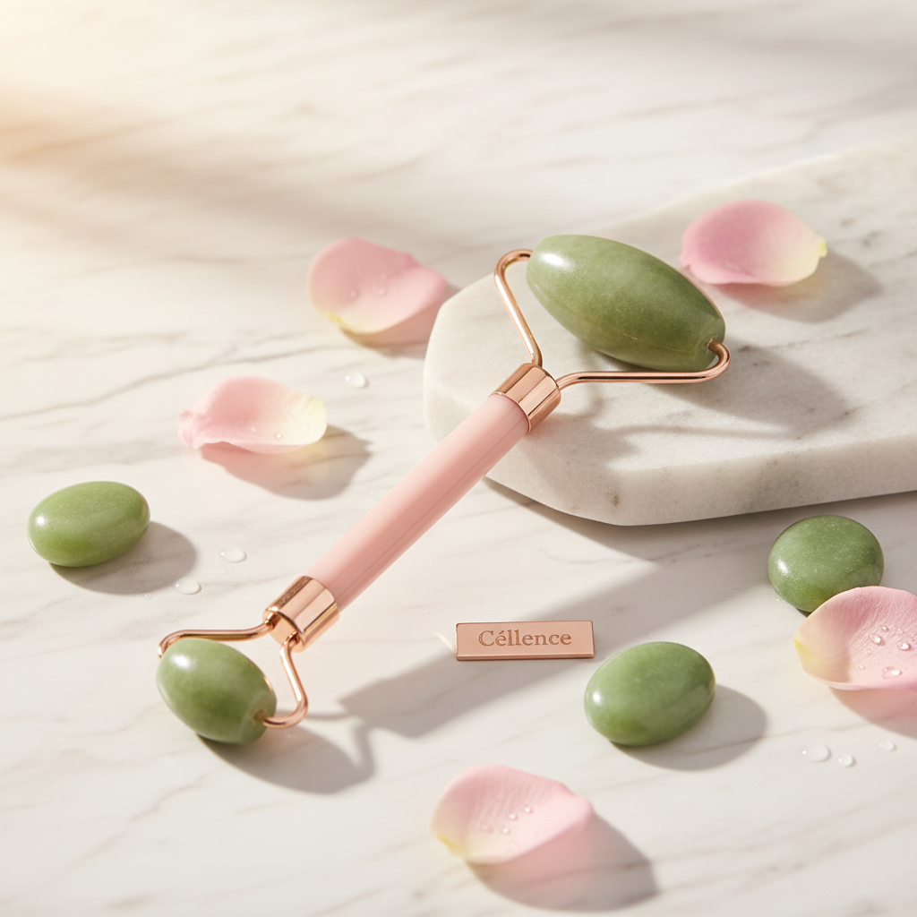 Céllence Natural Jade Roller — Luxury