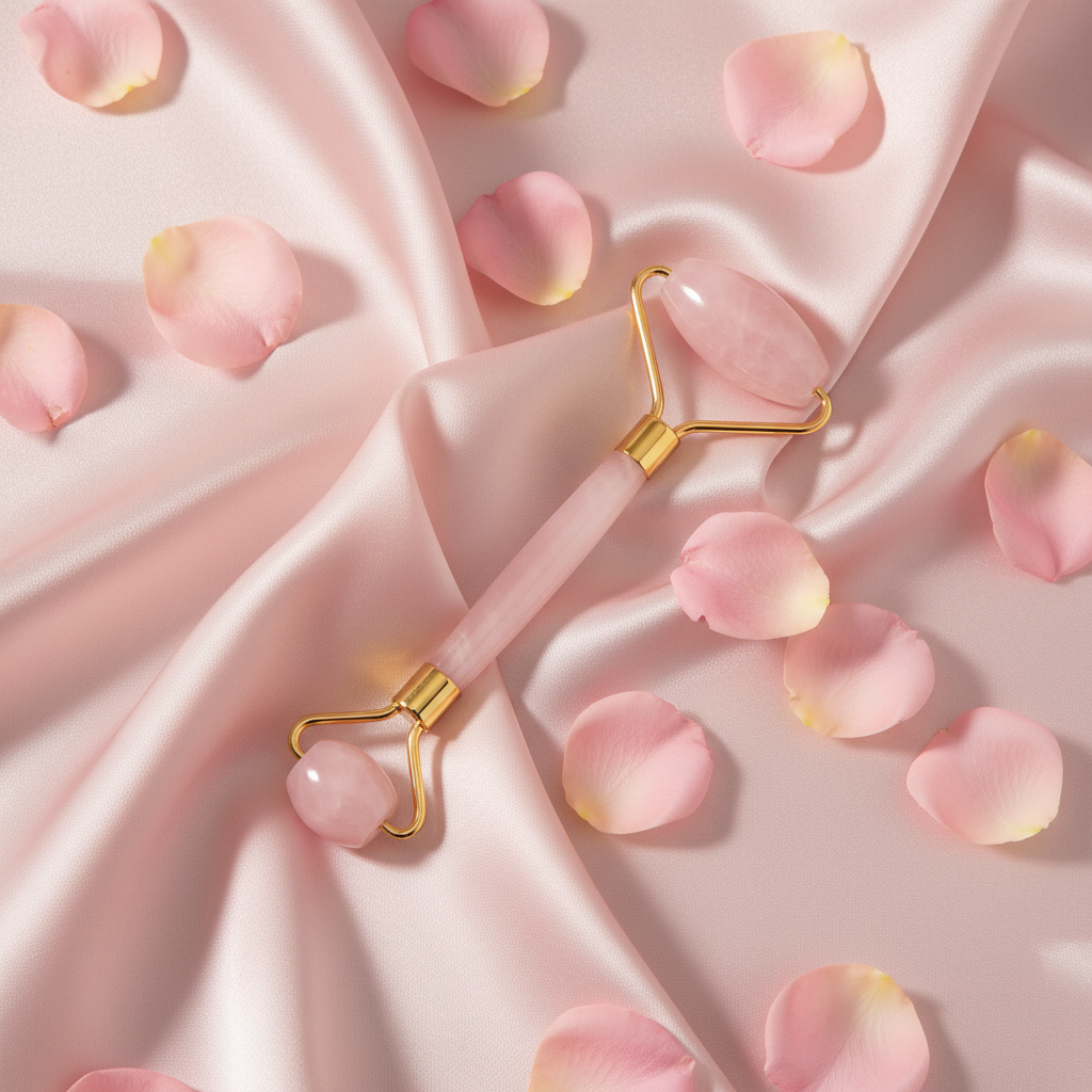 Céllence Rose Quartz Roller
