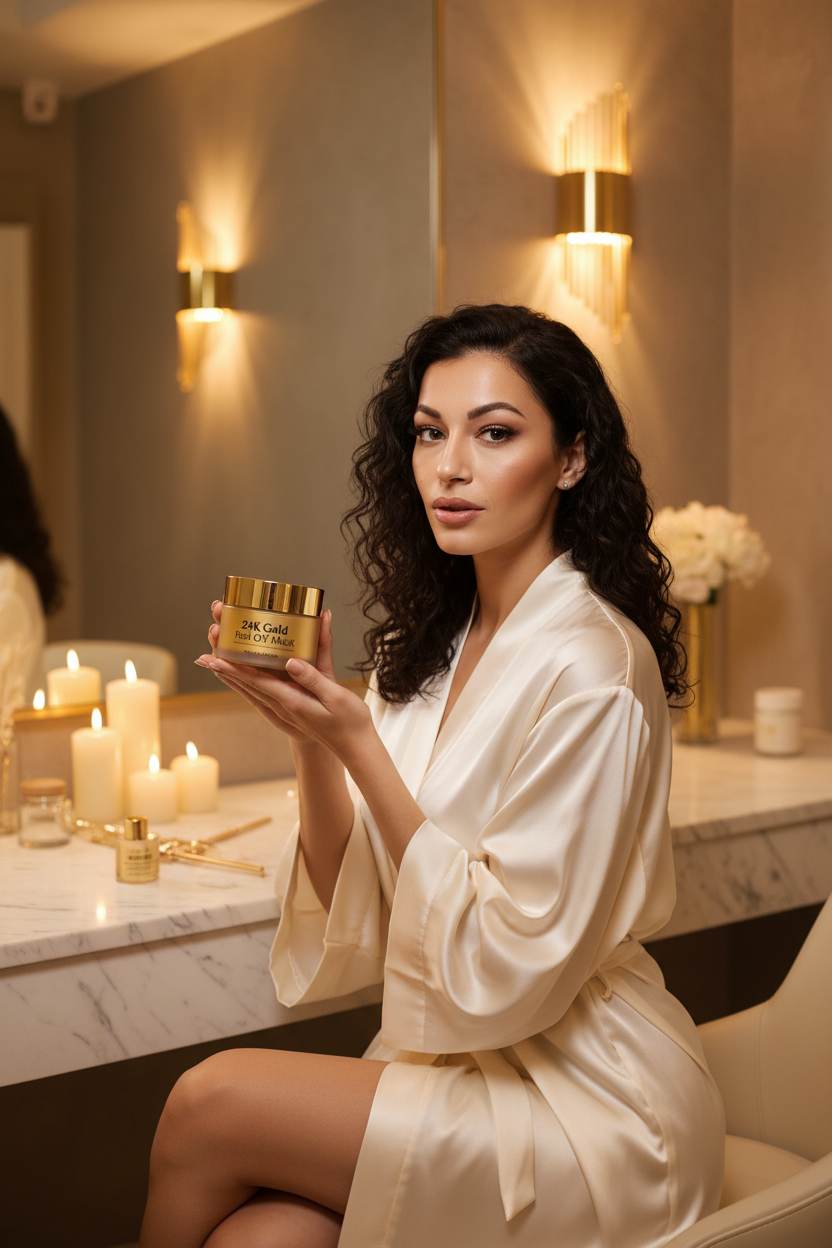 Céllence 24K Gold Collagen Peel Off Mask – Deep Cleansing & Anti-Ageing Face Mask