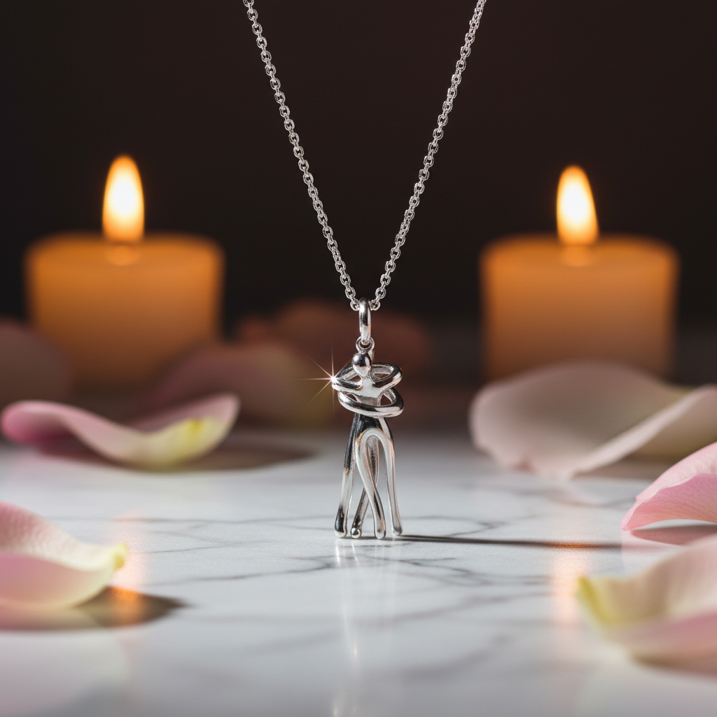 Colier Argintiu Luxury