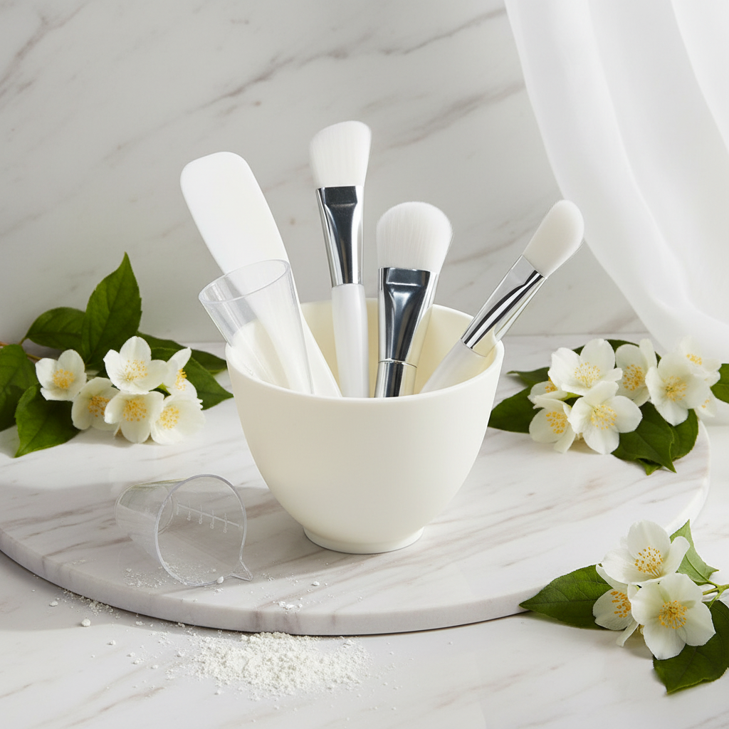 Face Mask Set — White Luxury