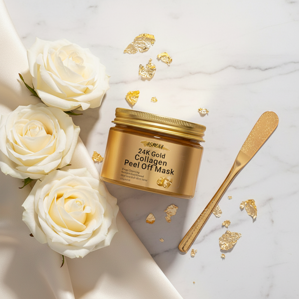 Céllence 24K Gold Collagen Peel Off Mask – Deep Cleansing & Anti-Ageing Face Mask