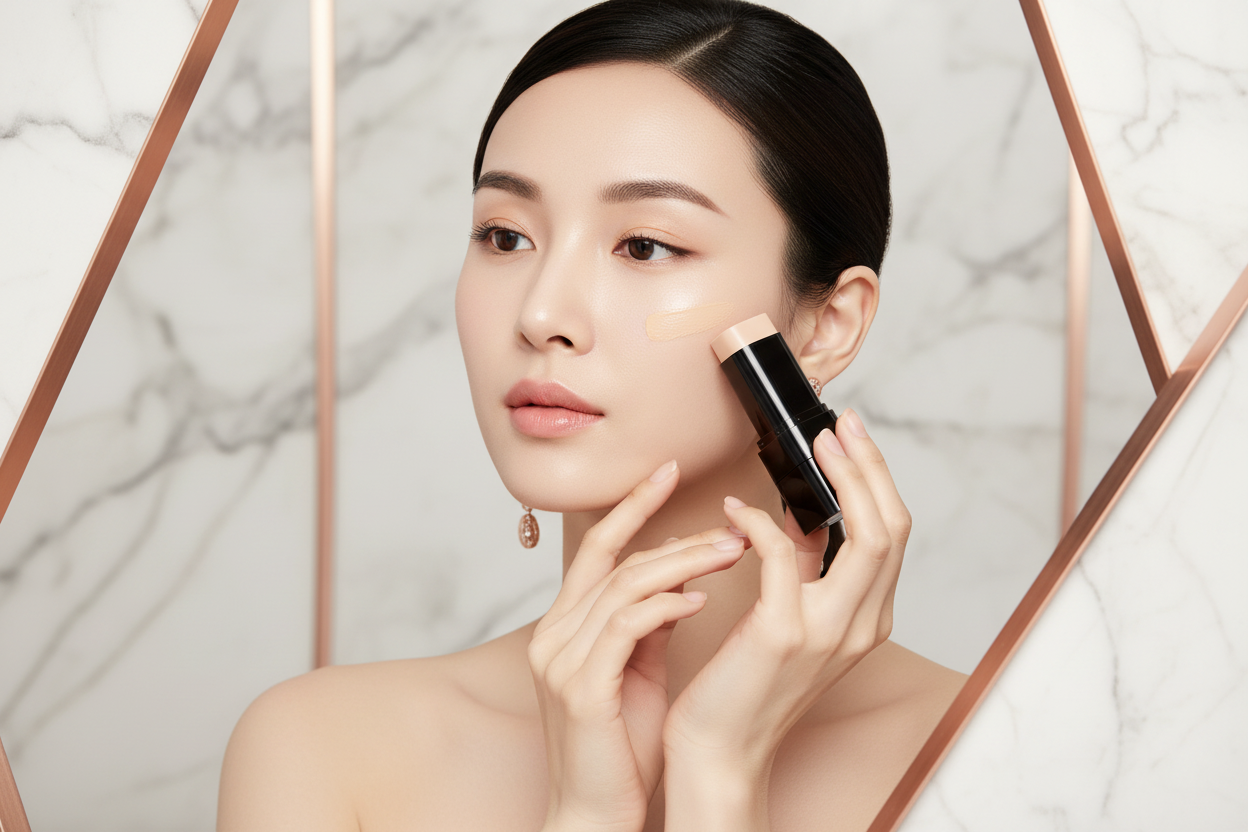 Céllence 3-in-1 Anti-Wrinkle Foundation Stick – SPF 50+ | Sunscreen, Coverage & Moisture