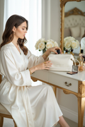 Geanta Cream Model Luxury Vanity