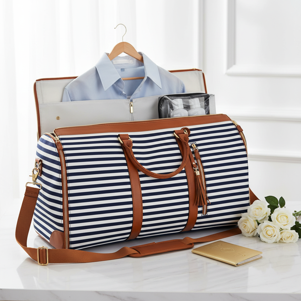 Geanta Navy Stripes Luxury