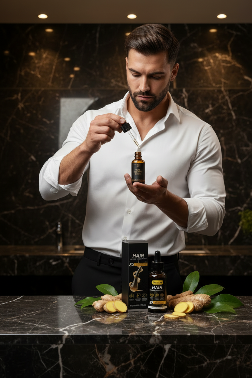 Hair Serum Small Bottle