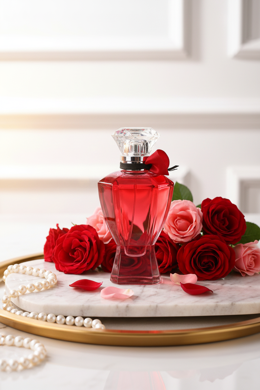 Céllence Bulgarian Rose Perfume  Long-Lasting Light Fragrance 100ml