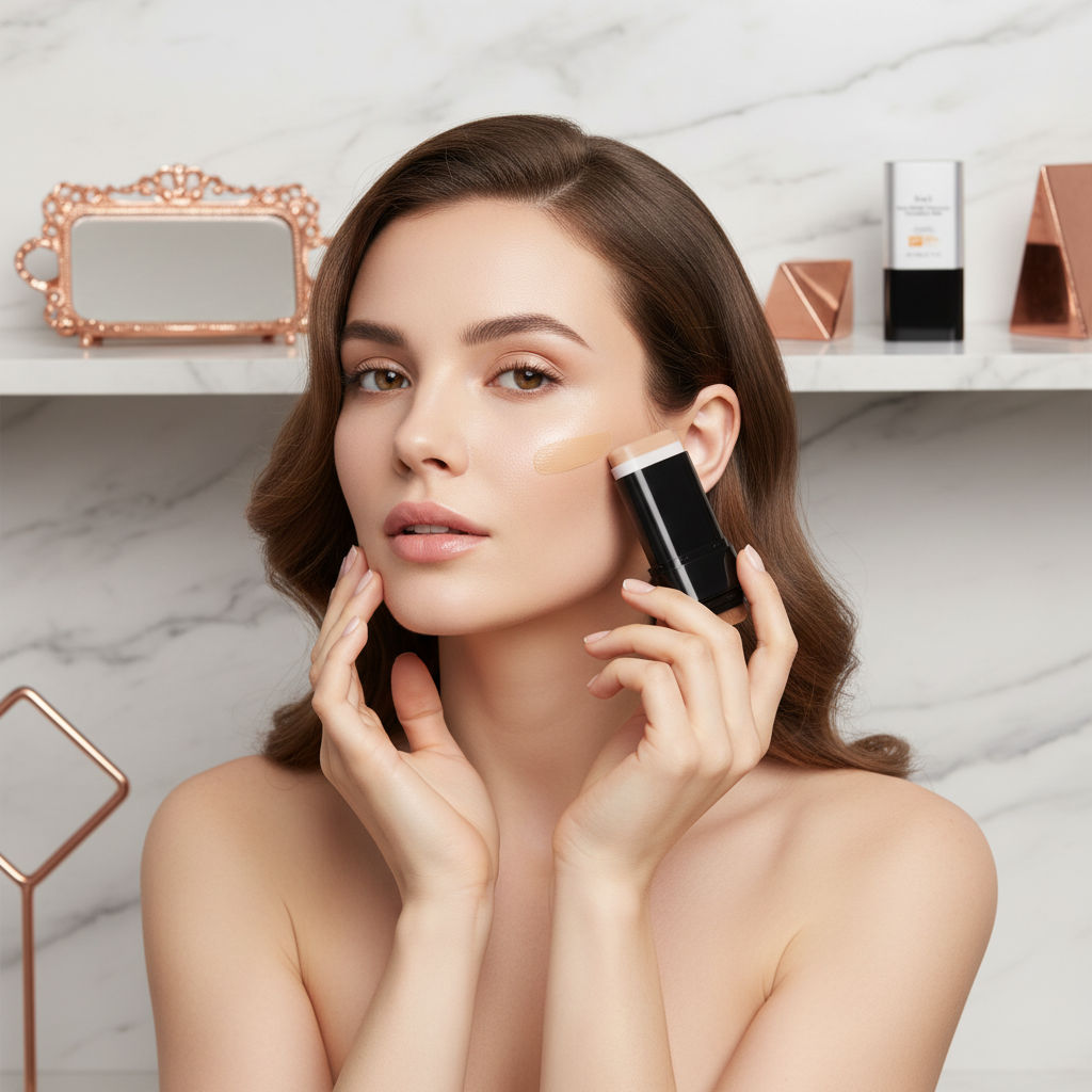 Céllence 3-in-1 Anti-Wrinkle Foundation Stick – SPF 50+ | Sunscreen, Coverage & Moisture