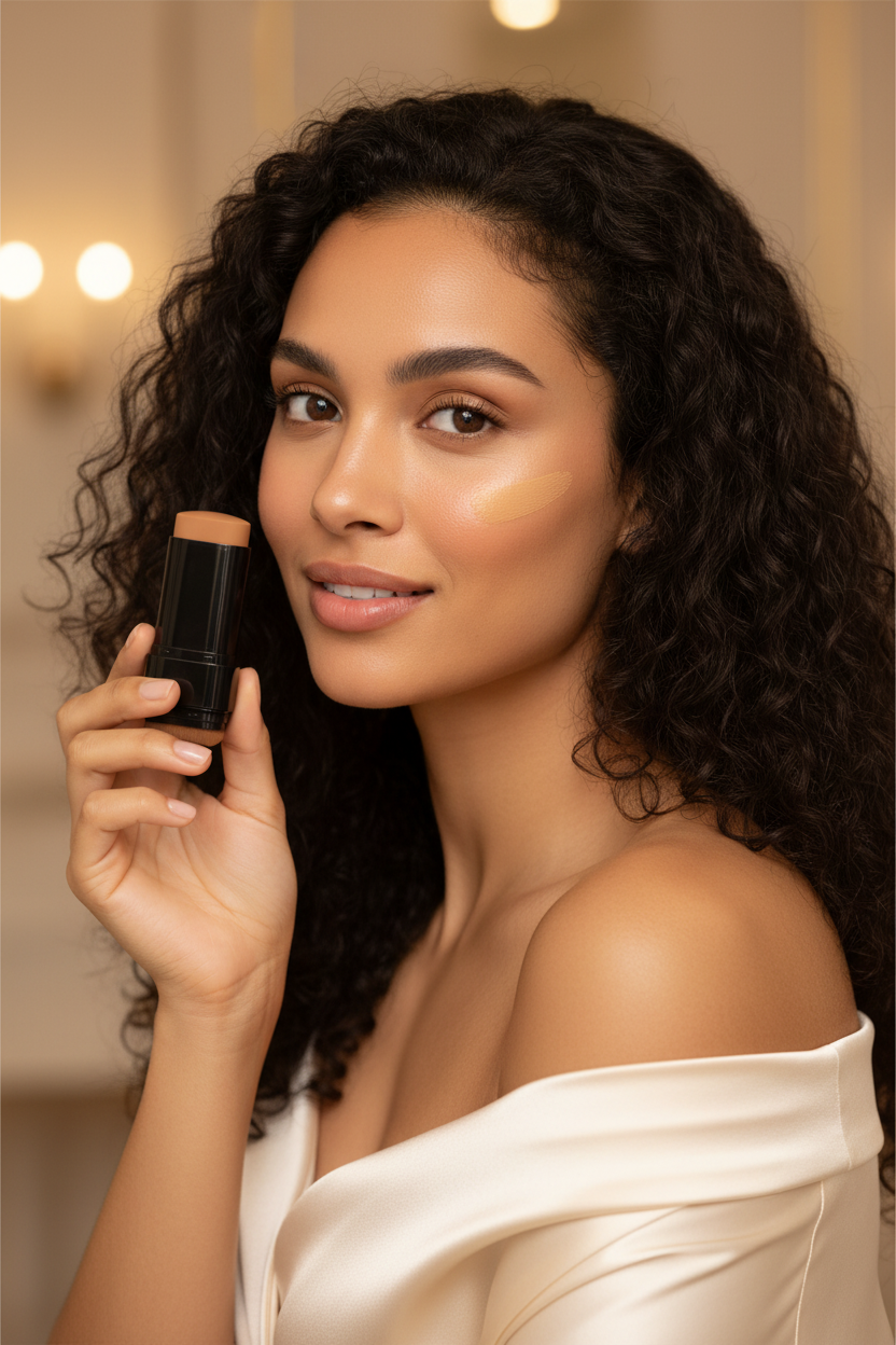 Céllence 3-in-1 Anti-Wrinkle Foundation Stick – SPF 50+ | Sunscreen, Coverage & Moisture