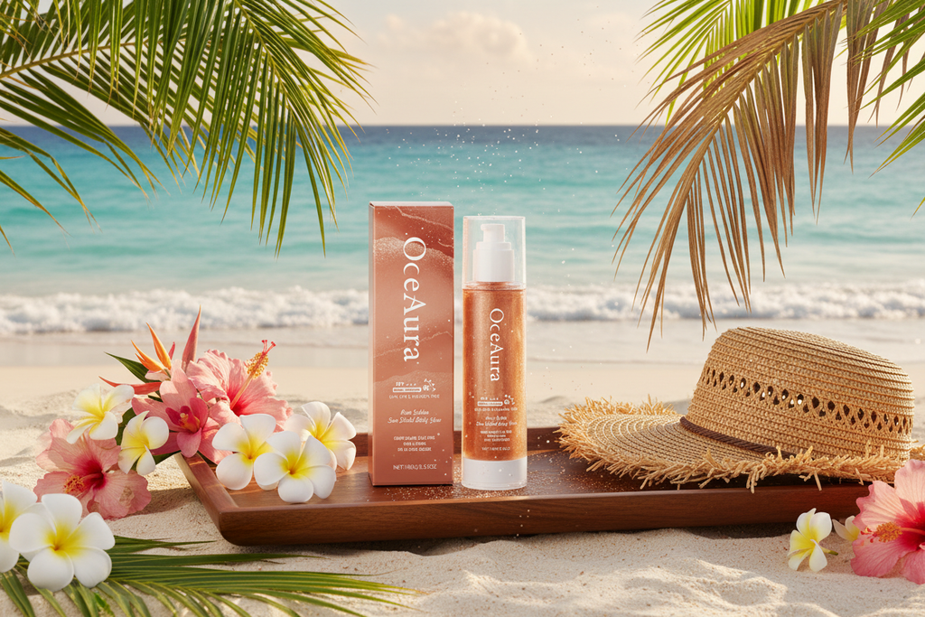 OceAura Sun Shield — Exotic Beach No Model