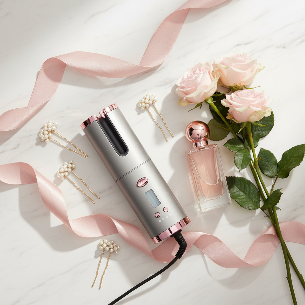 Ondulator Flat Lay Rose Gold