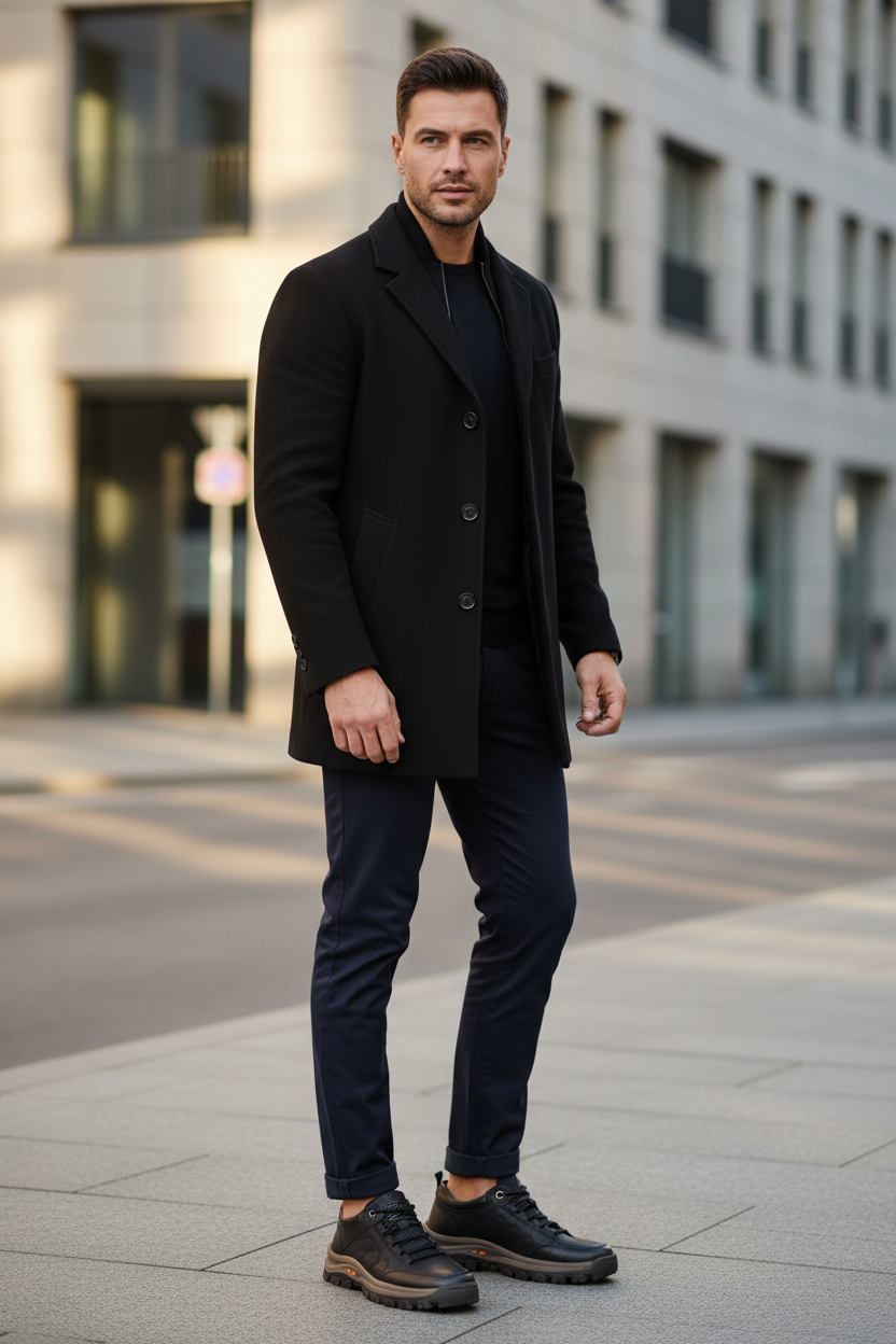Pantofi Negri Berlin