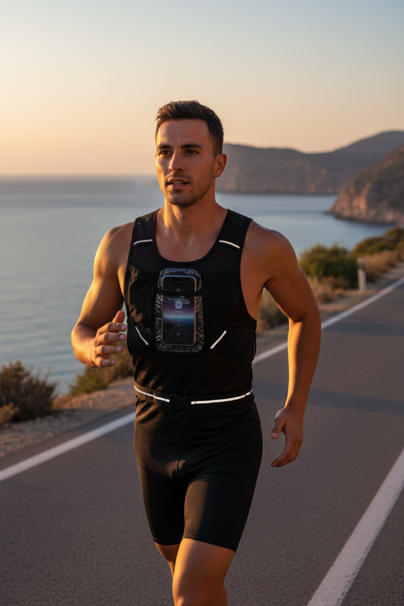 Running Vest Coastal Sunset