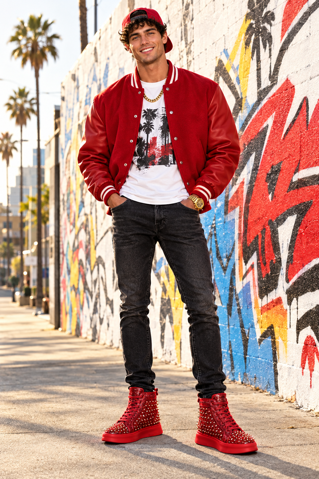 Sneaker Rosu LA