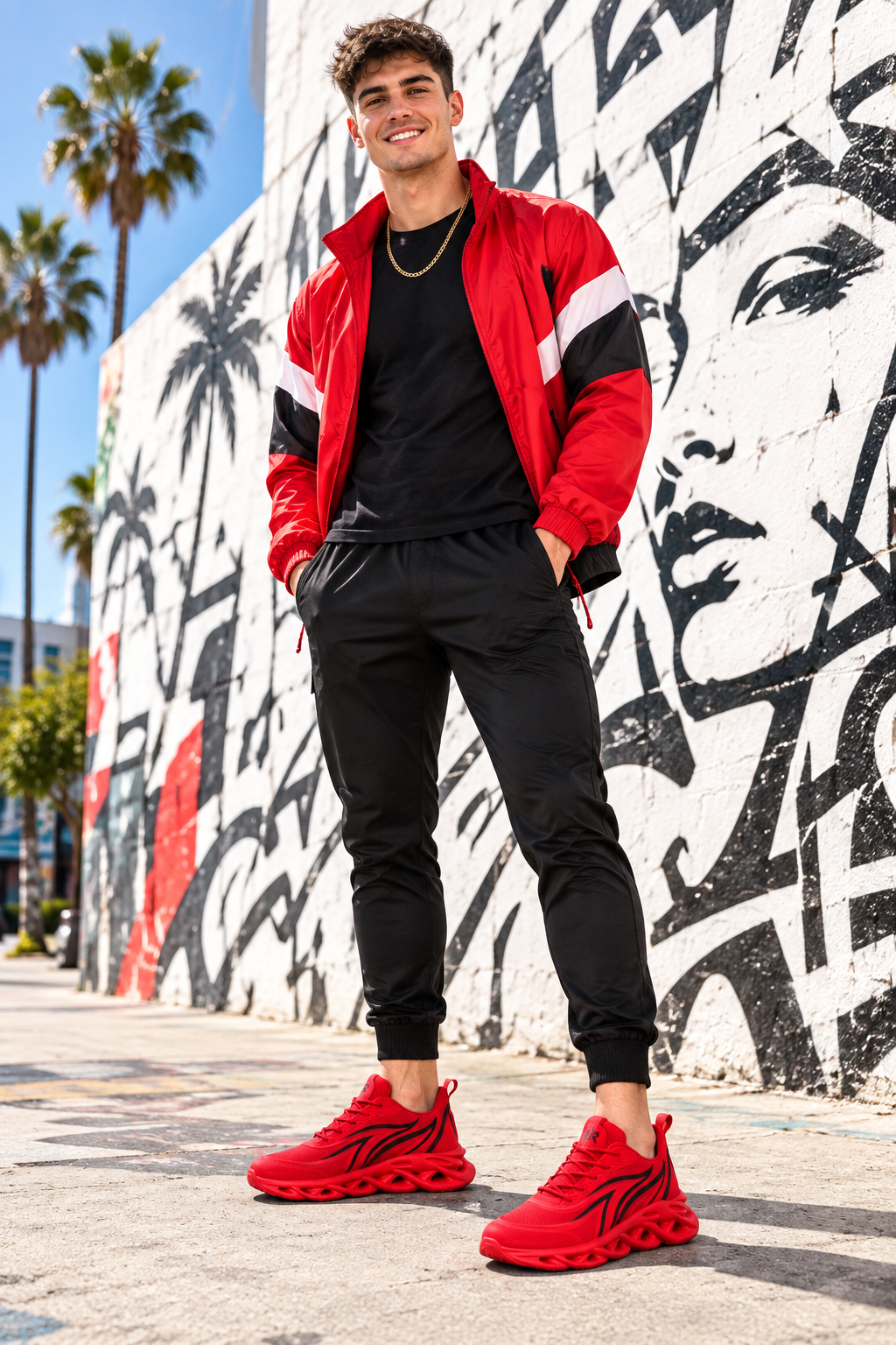 Sneaker Rosu LA