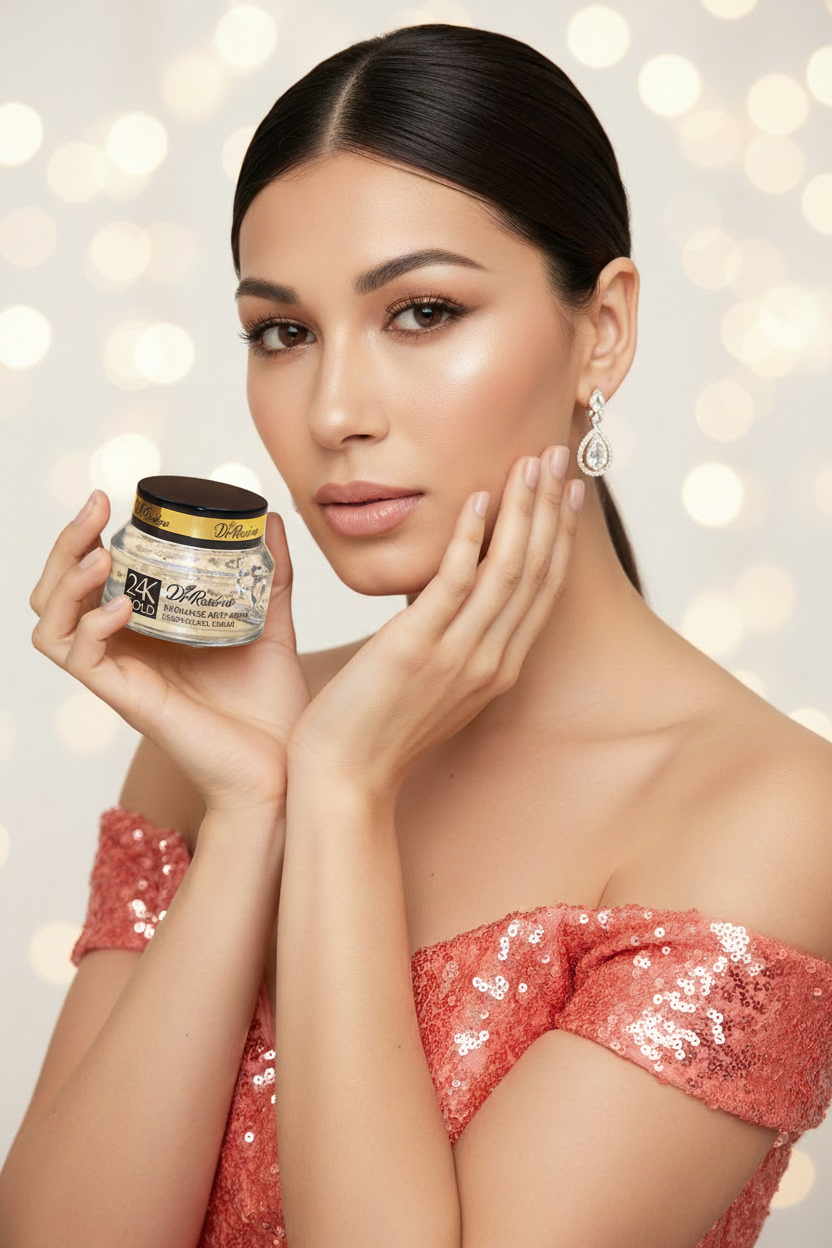 Céllence DR 24K Gold Anti-Ageing Serum Gel Cream – 50g | Deep Hydration & Radiance